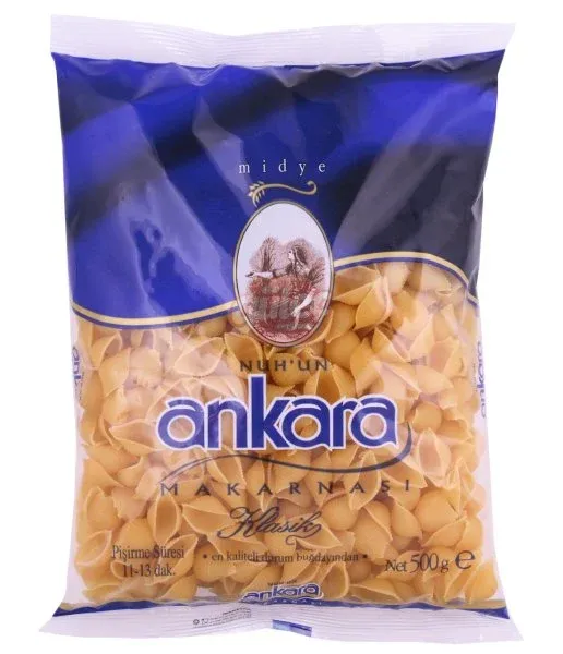 Nuh’un Ankara Makarna/Pasta Midye 500g