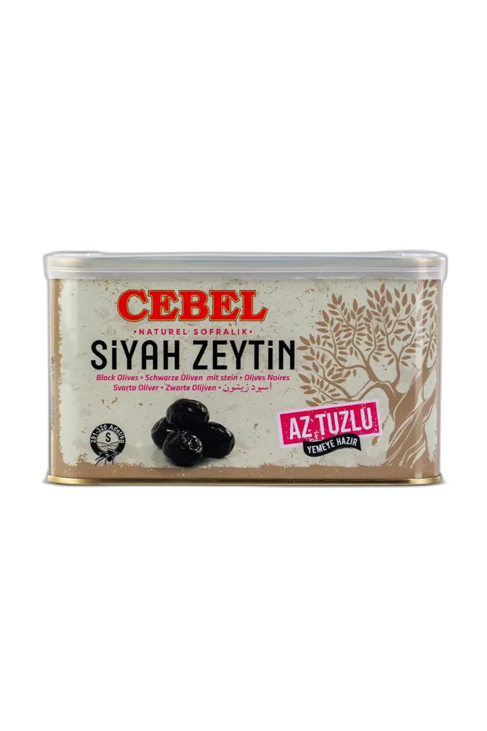 Cebel Zeytin Az Tuzlu 750g S