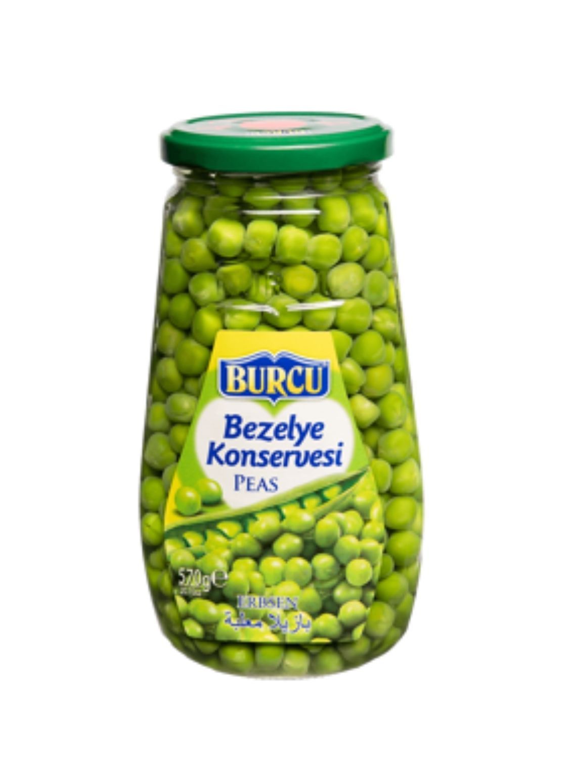 Burcu Bezelye Konservesi 570g