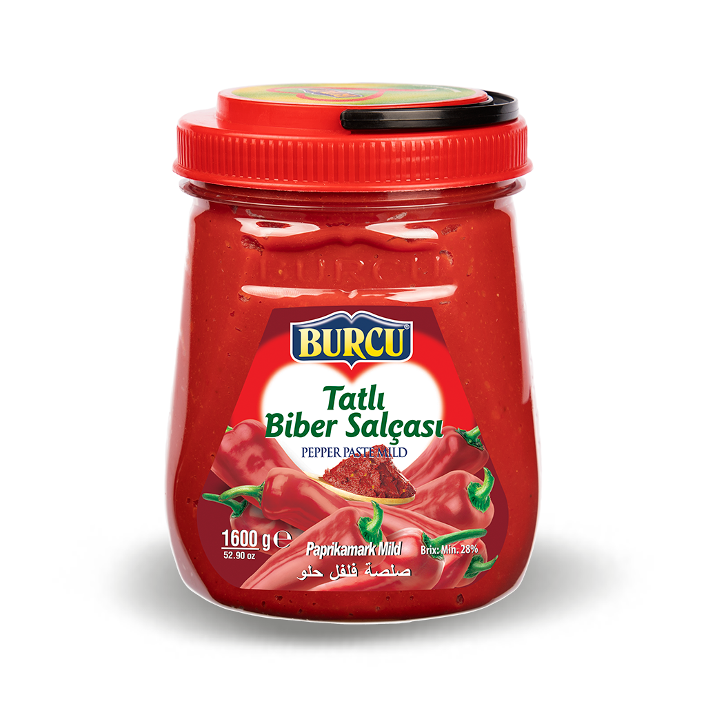 Burcu Salça Tatlı Biber 1600g