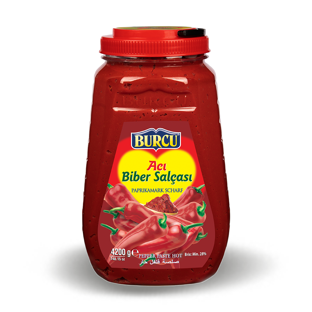 Burcu Acı Biber Salçası 4200g