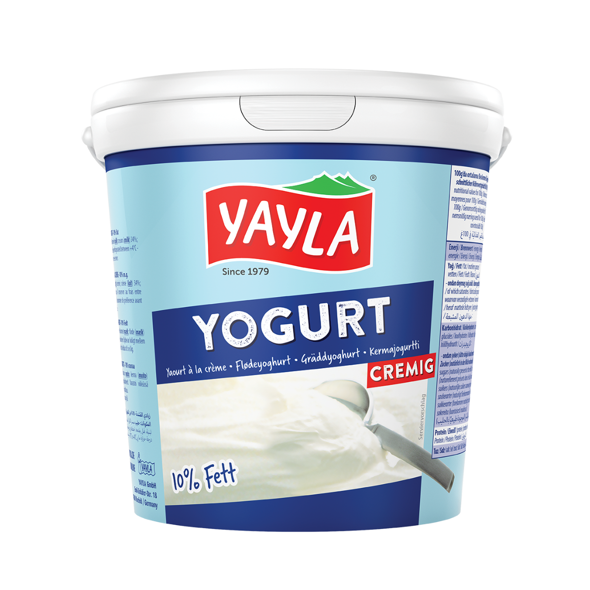 Yayla Süzme Yoğurt %10-1kg