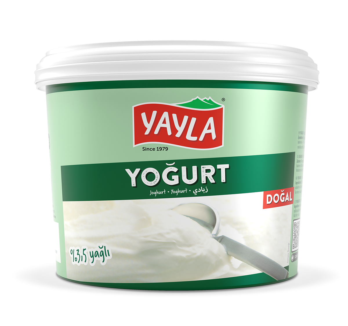 Yayla Doğal Yoğurt 2kg