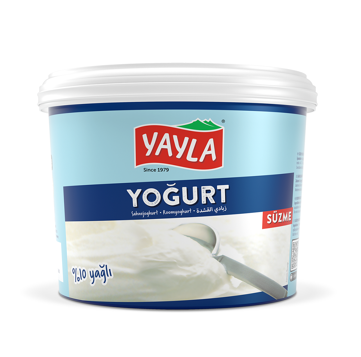 Yayla Süzme Yoğurt %10-2kg