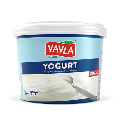 Yayla Süzme Yoğurt %10-2kg