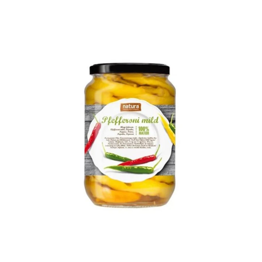 Natura Turşu Az acı Biber Peperoni 690g