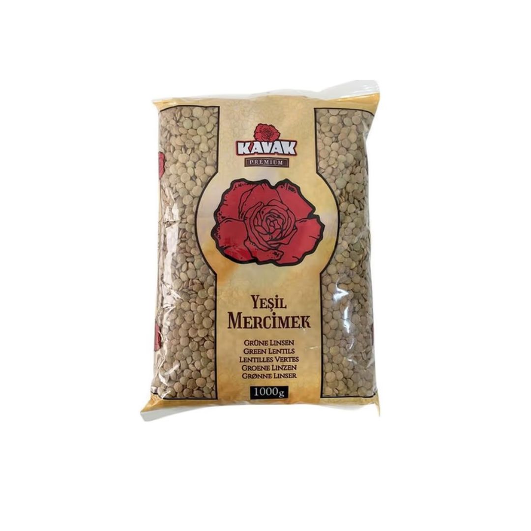 Kavak Yeşil Mercimek 1kg