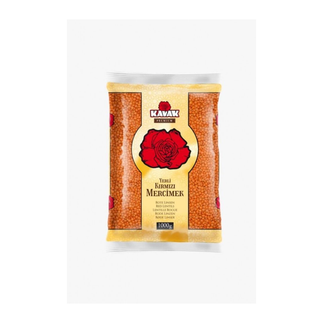Kavak Kırmızı Mercimek 1kg