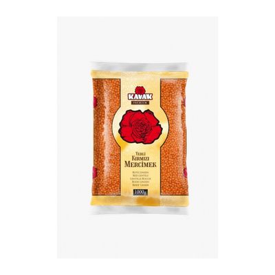 Kavak Kırmızı Mercimek 1kg