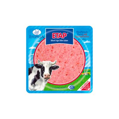 Efepaşa Etap Biberli Sığır Dilim Salam 150g