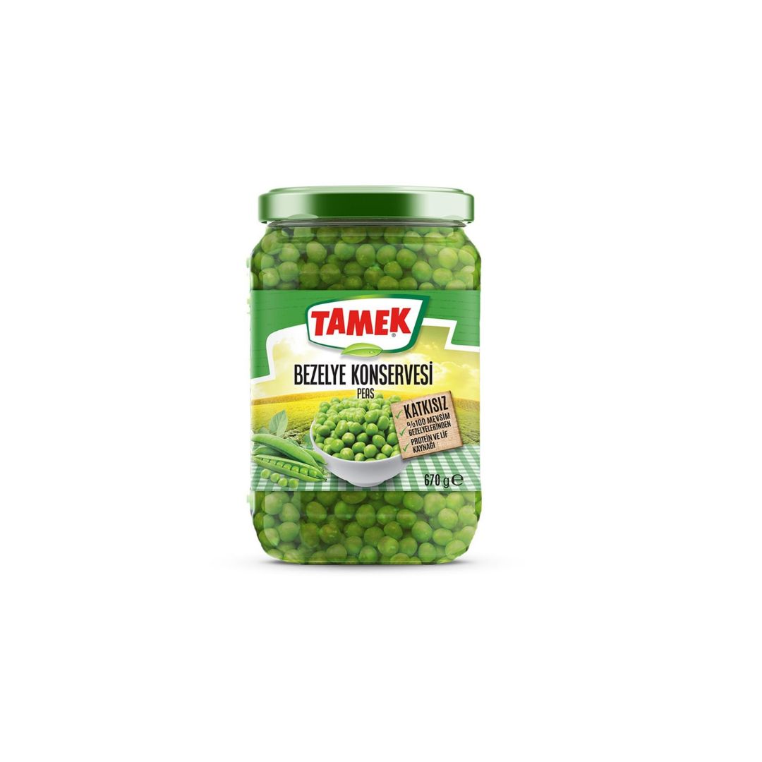 Tamek Bezelye Konservesi 670g