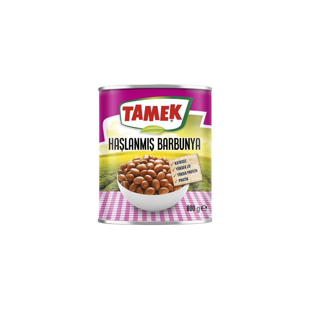 Tamek Haslanmış Barbunya 800g