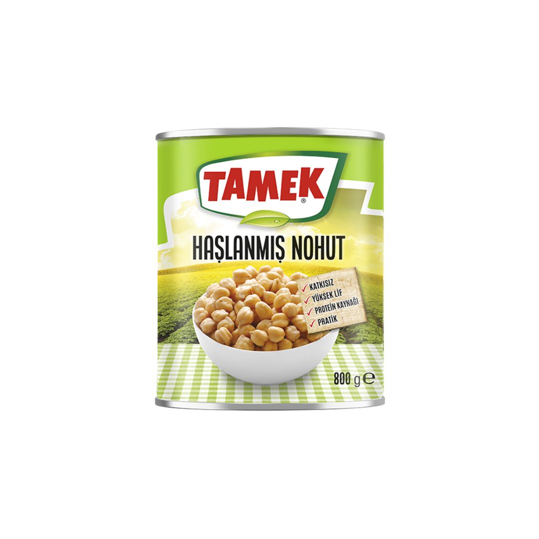 Tamek Haslanmış Nohut 800g