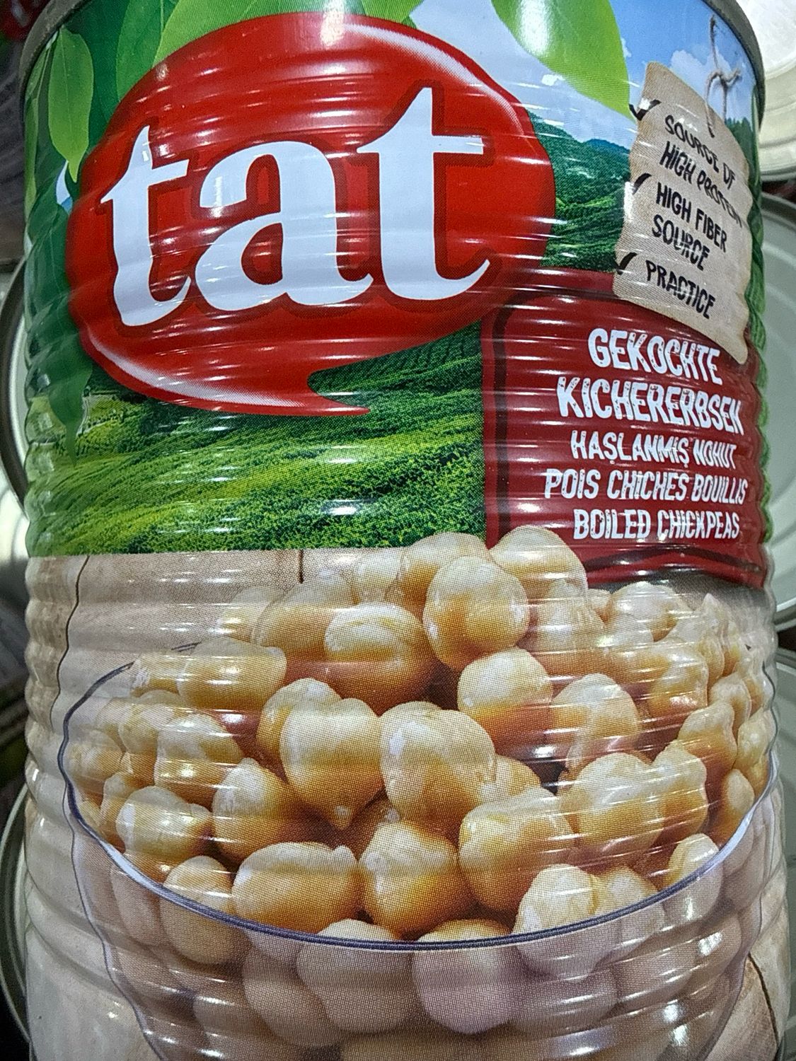 Tat Haşlanmış Nohut 800g