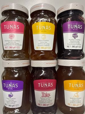Tunas Reçel Çeşitleri 380g - 1+1 Gratis