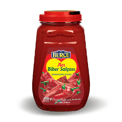 Burcu Acı Biber Salçası 4200g
