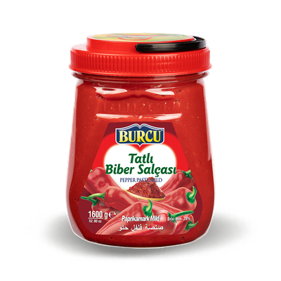 Burcu Salça Tatlı Biber 1600g