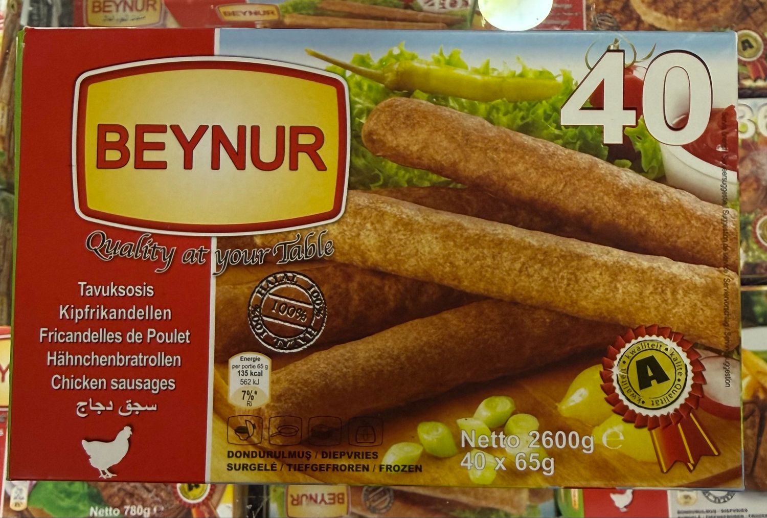 Beynur Frikandel - Kip