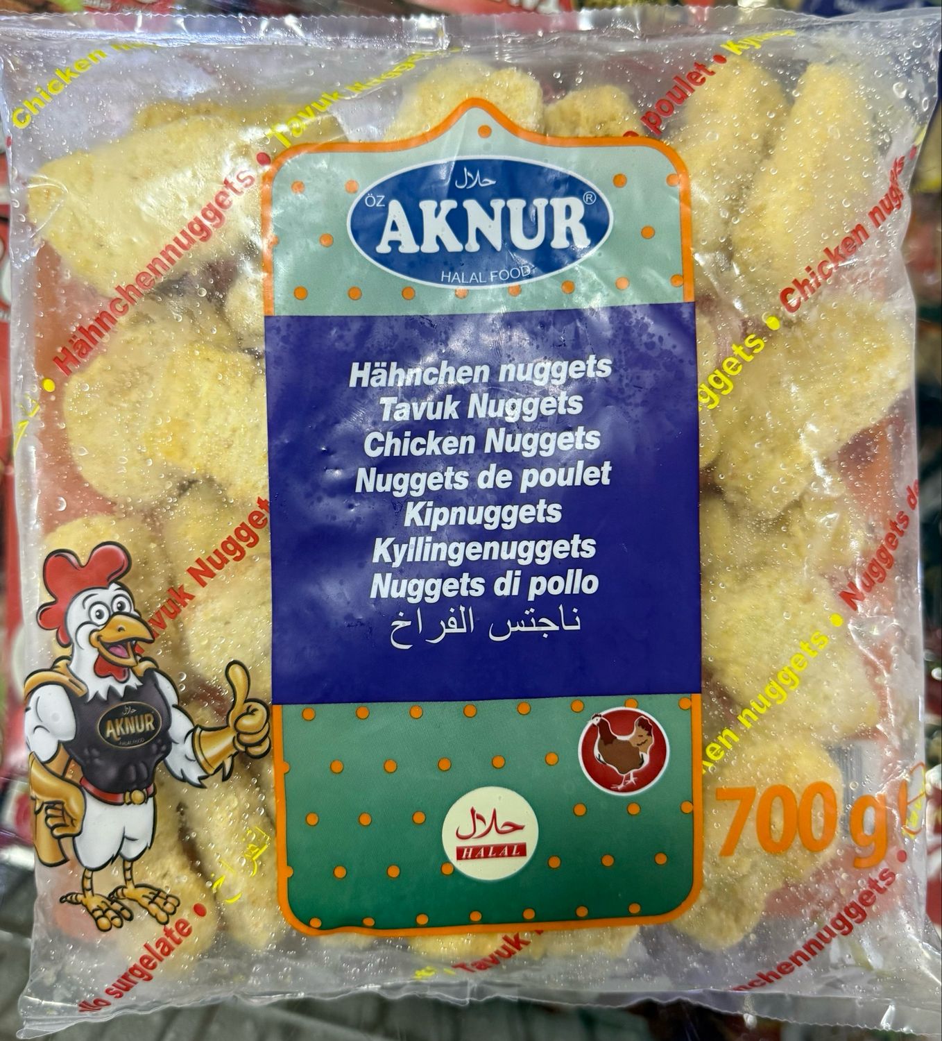 Aknur Nuggets 700g