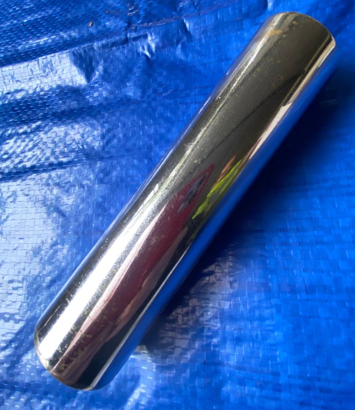 New After-Market Chrome Tail Pipe Peugeot 203 403 404