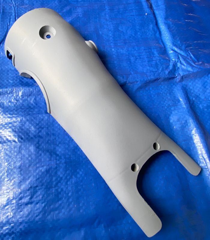 Peugeot 403 Lower Steering Cowl, Grey, RHD