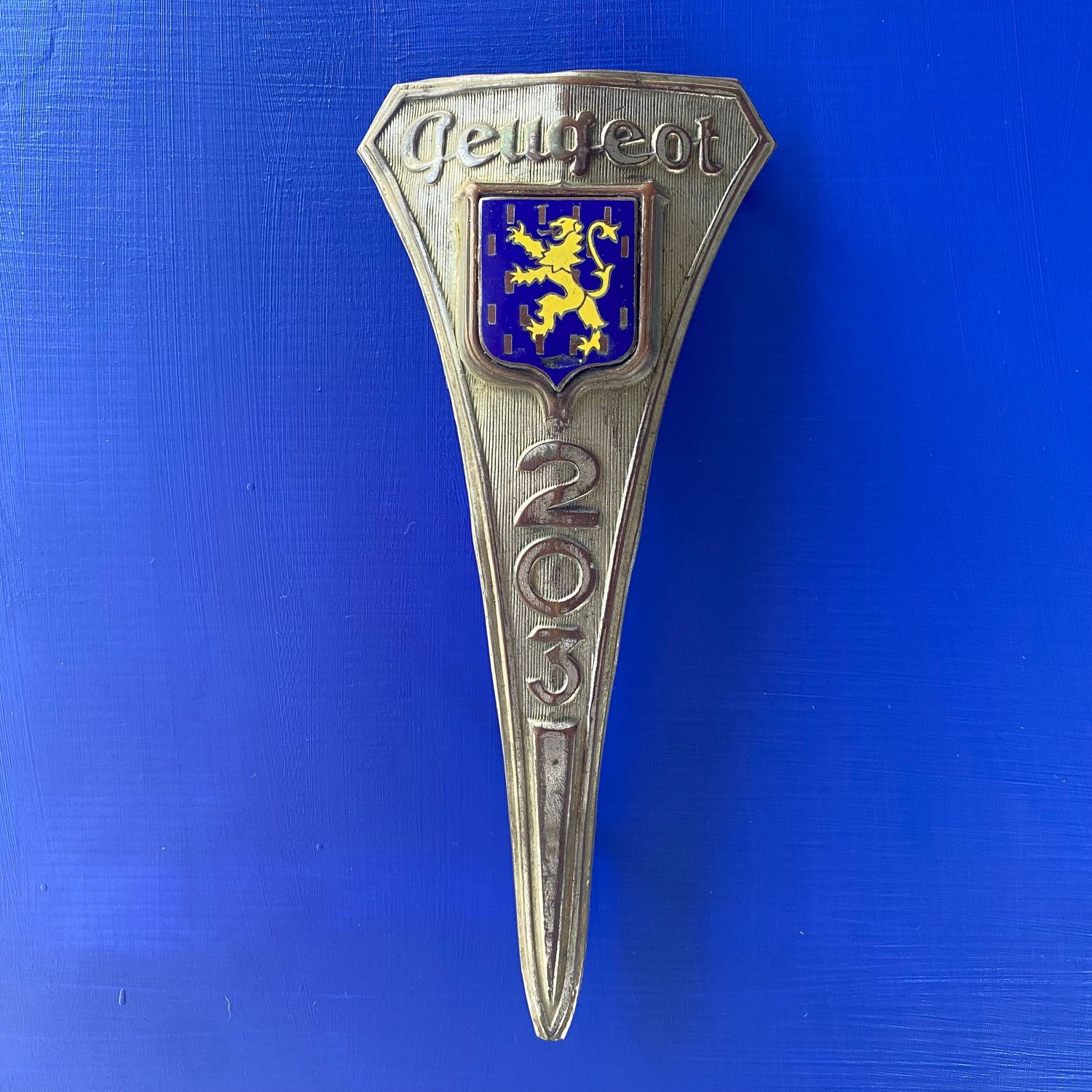 Peugeot 203 Nose Badge
