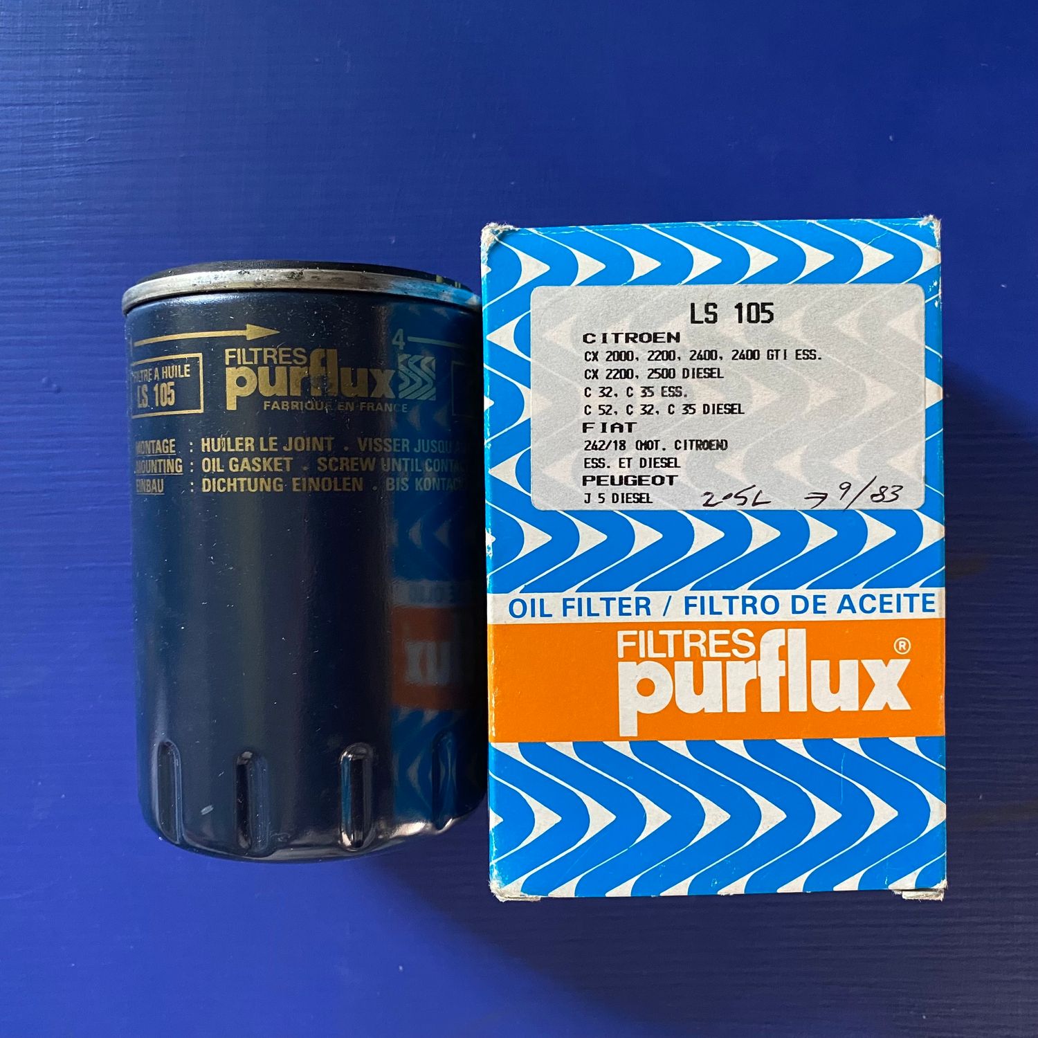 Peugeot J5 2.5Litre Oil Filter