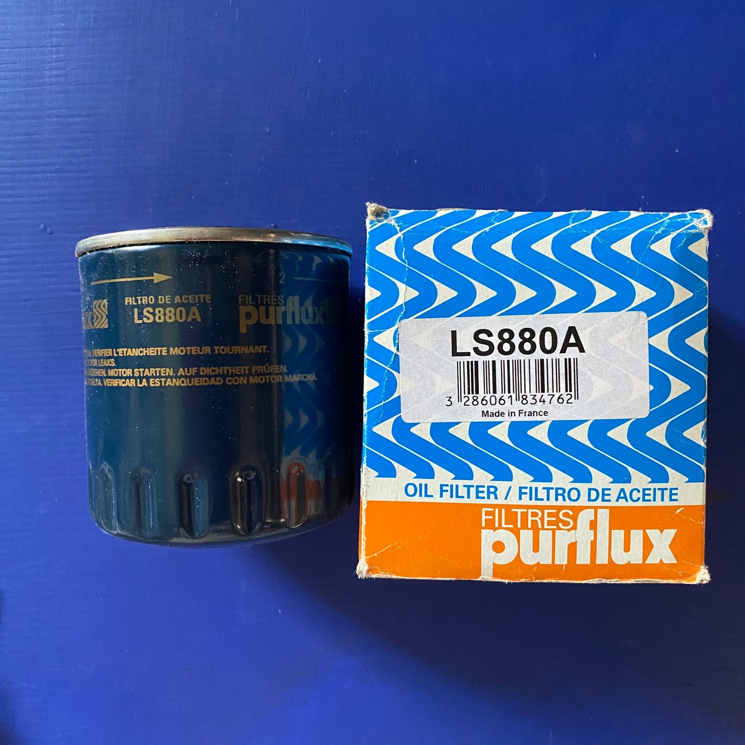 Peugeot V6 505 605 607 406 407 607 Oil Filter