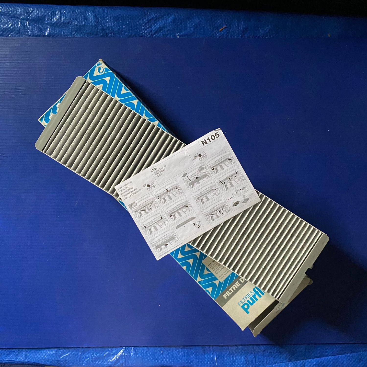 Peugeot 607 Pollen Cabin Filter