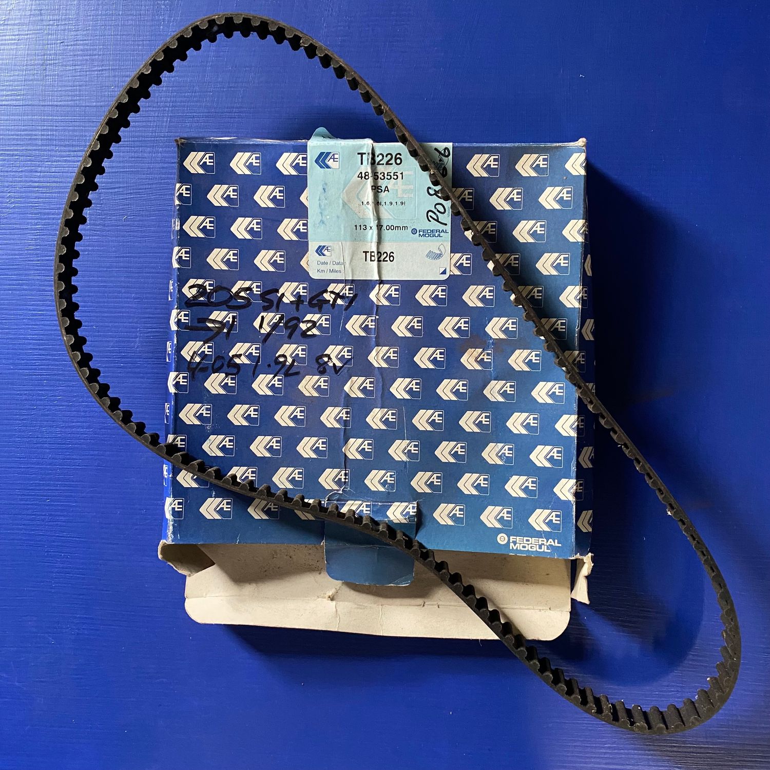 Peugeot 205 Timing Belt