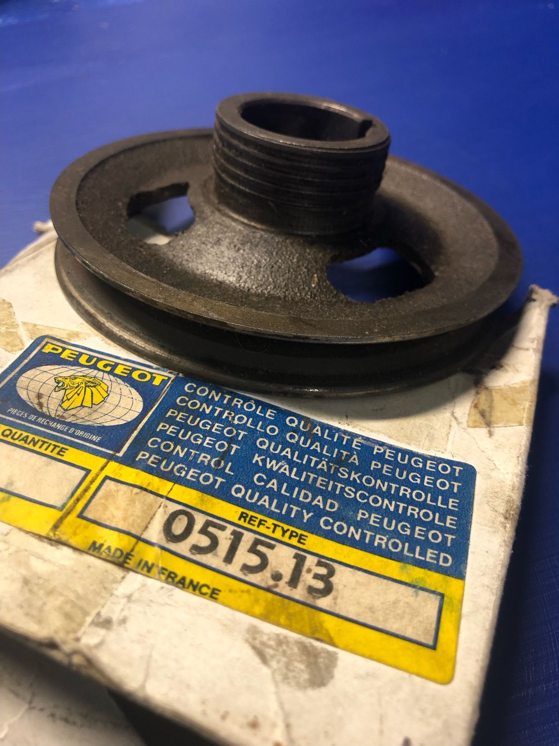 Peugeot 403 Crankshaft Pulley Late type