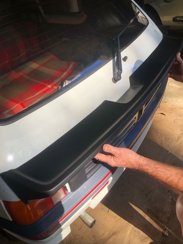 Peugeot 205 GTI Rear Spoiler for Tailgate  new Genuine