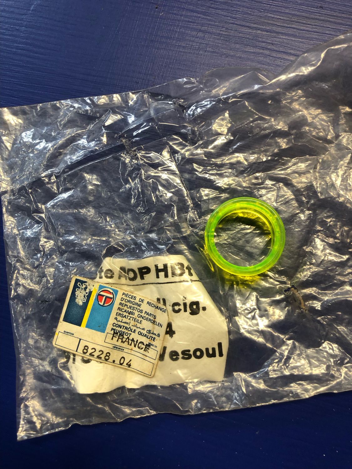 Peugeot 504 Cigarette Lighter Surround  - Sedan and Wagon