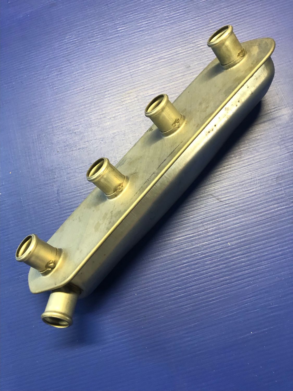 Peugeot 505 late GR and all SR Reed Valve Chamber - Stainless Steel, new