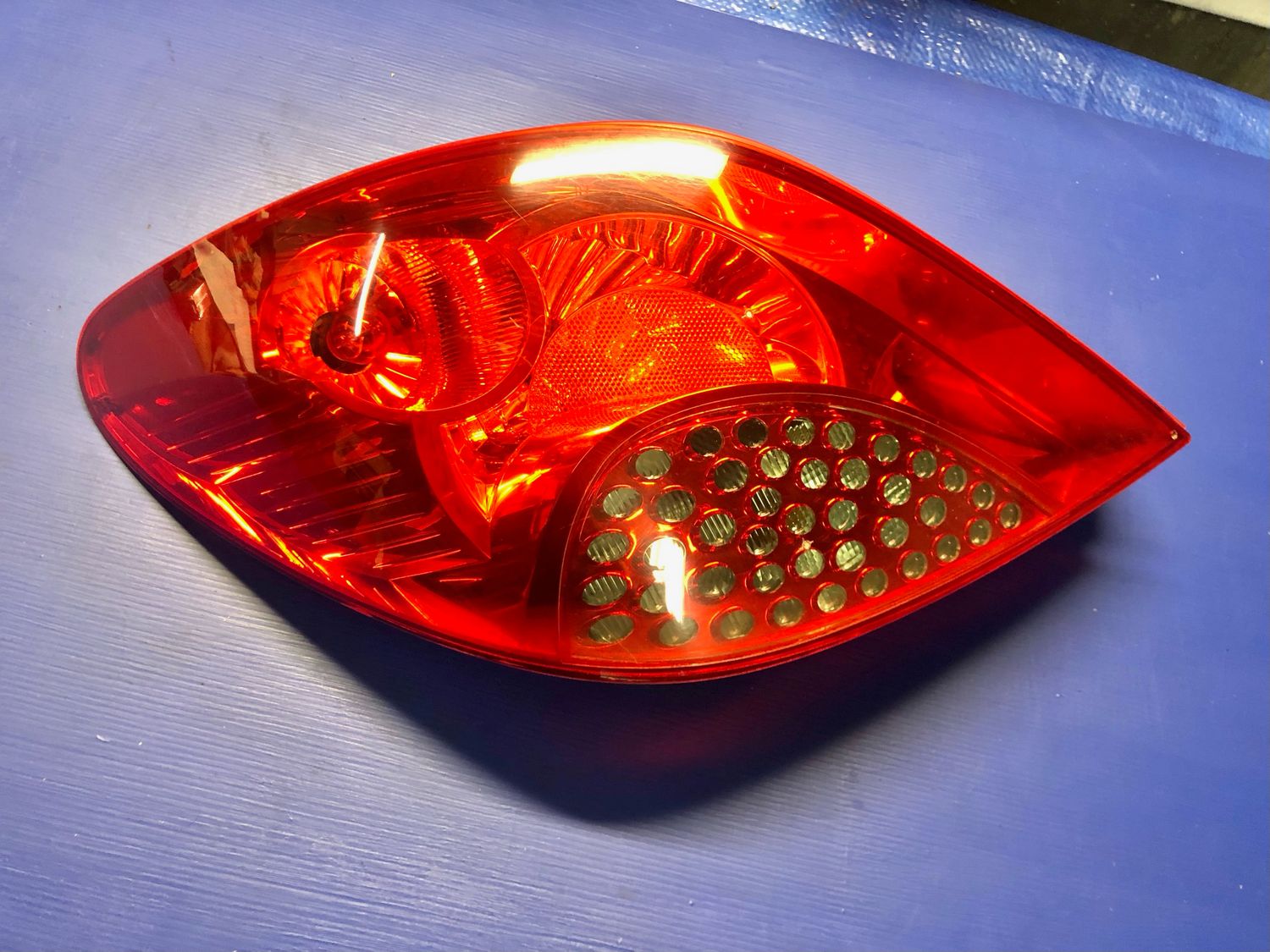 Peugeot 207 Left hand Taillight Assembly