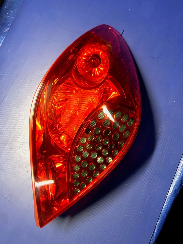 Peugeot 207 right hand Taillight Assembly  used