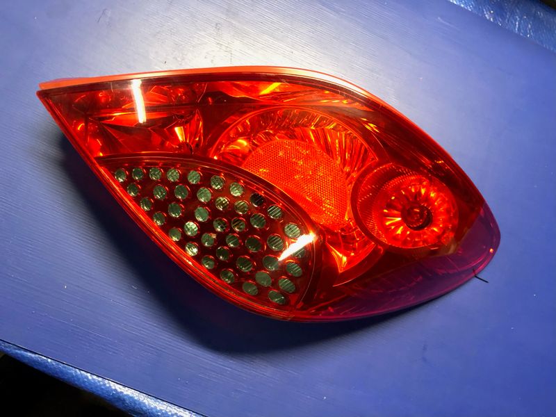 Peugeot 207 right hand Taillight Assembly  used
