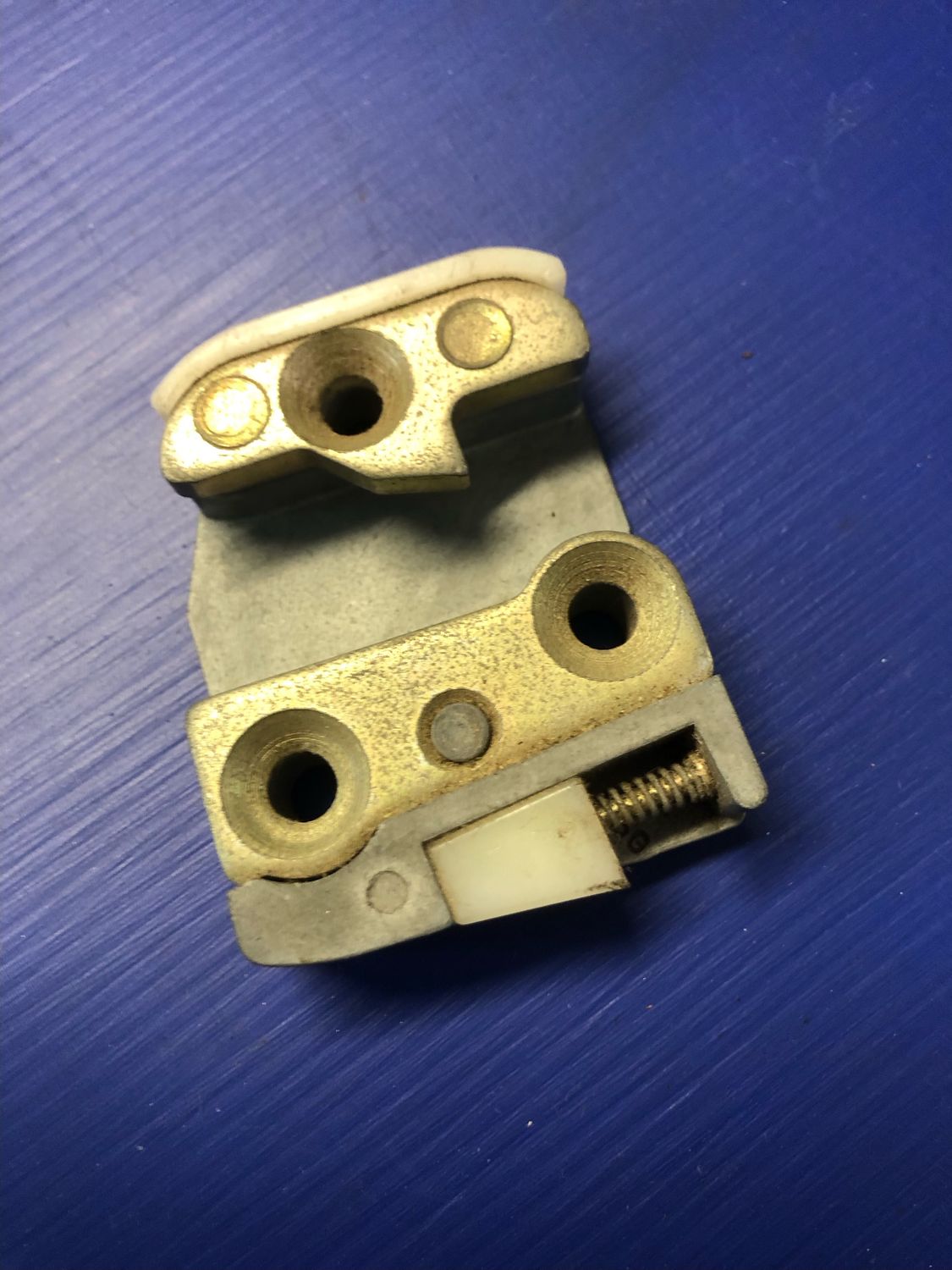 Peugeot 504 Early Right Front or Rear Door Striker Plate  new