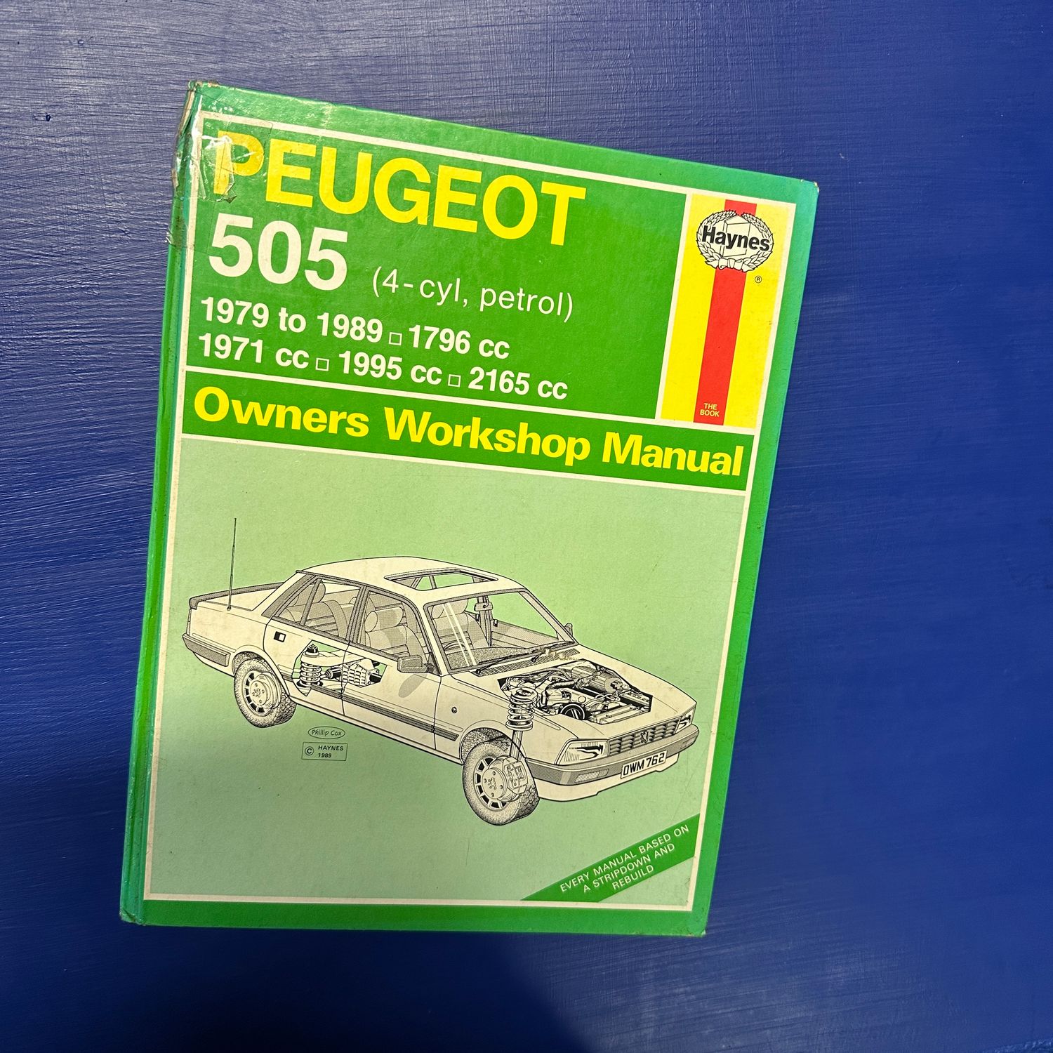 Peugeot 505 Workshop Manual Haynes. used