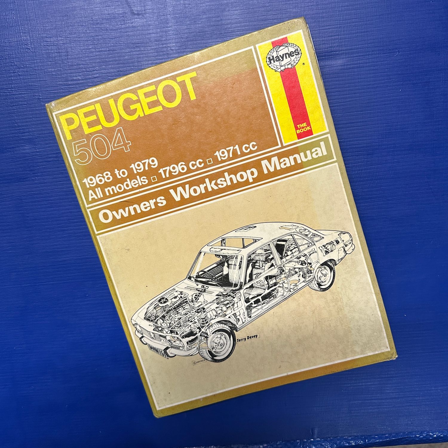 Peugeot 504 Workshop Manual Haynes. used