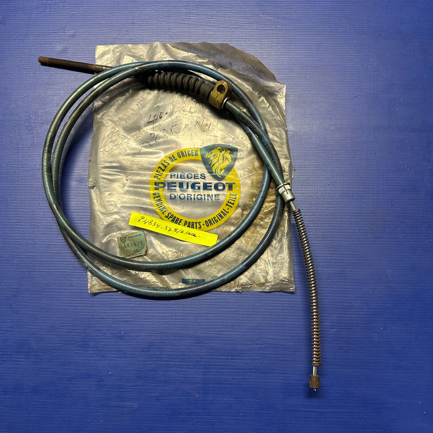 Peugeot 404 Wagon Rear Handbrake Cable Left or Right. new