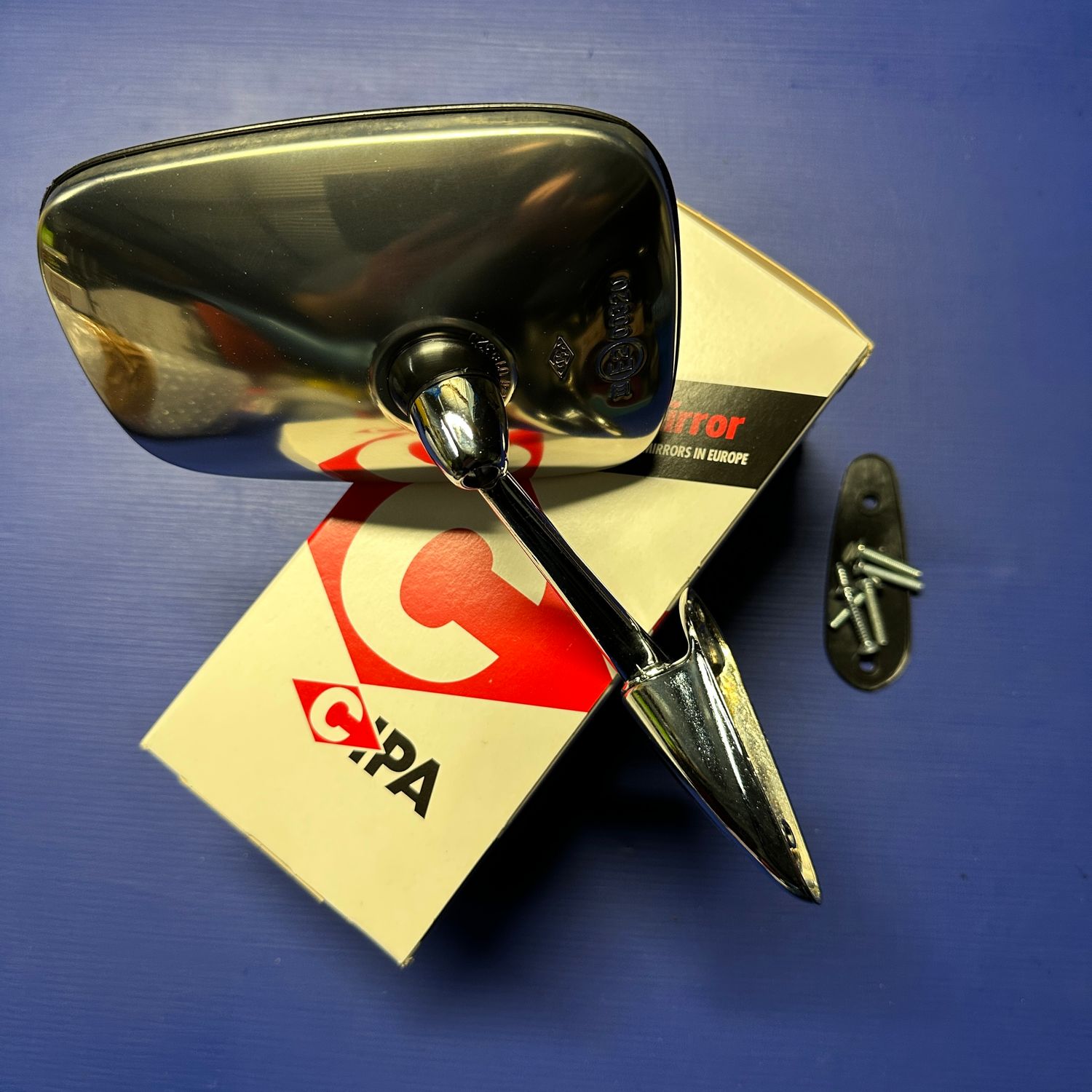 Peugeot 504 Door Mirror Genuine left OR right.  new