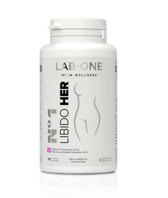 LAB ONE N ° 1 Libido HER (Здоровье и сексуальная активность у женщин) 90 капсул