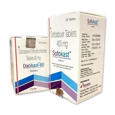 Sofokast Plus ( Sofosbuvir, Daclatasvir) 400+60 mg 28 tab