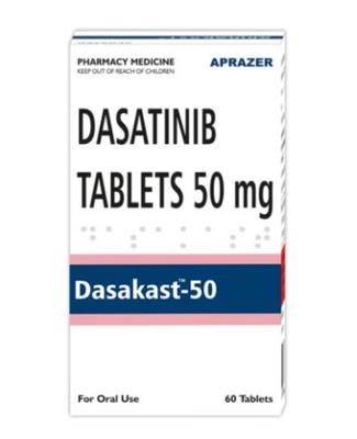Дазатиниб (Dasakast) 50 мг 60 таб.