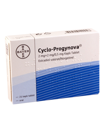 Cyclo Progynova 21 tablets