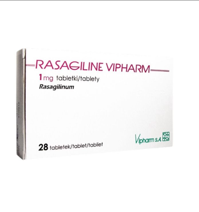 Rasagiline 1 mg 28 tablets