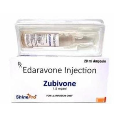 Zubivone (Edaravon) 1.5 mg 20 ml 1 ampoule