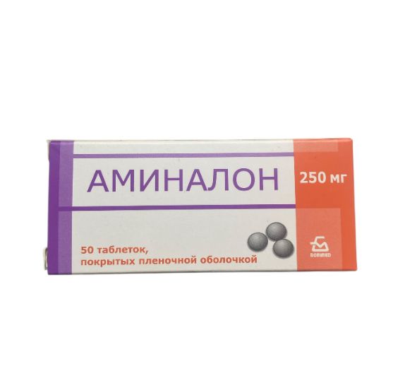 Aminalon 250 mg 100 tabs