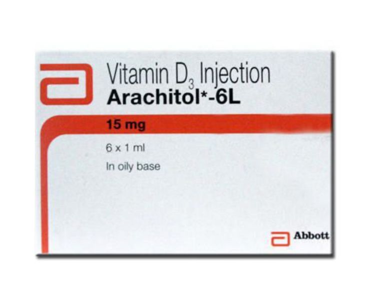 ​Arachitol (vitamin D3) 15 mg injection 6 ampoules​